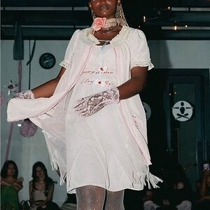 NWT Pearl World Slip Dress Size M